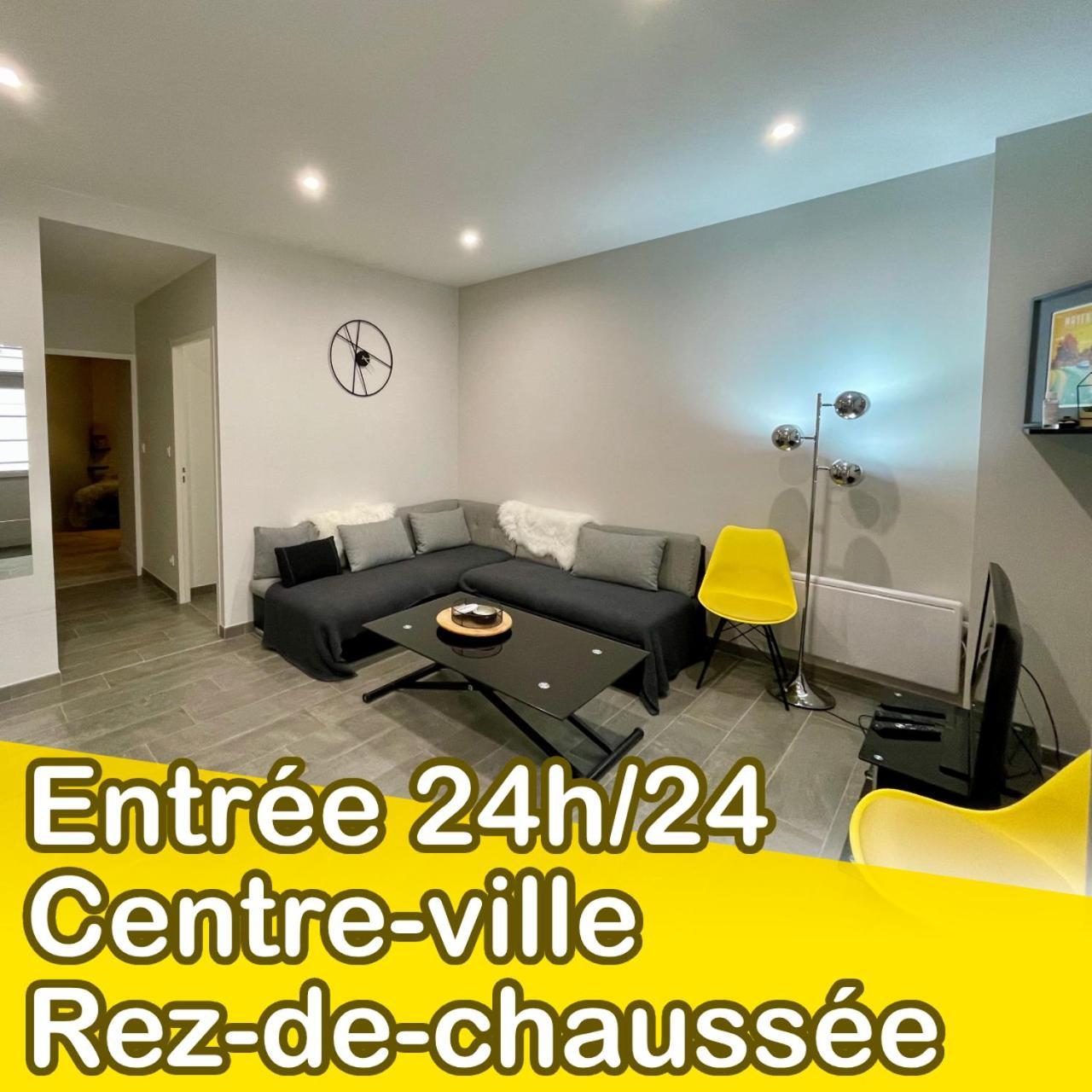 « La Bicyclette » 35M2 Tout Equipe Centre Ville Mayenne Kültér fotó
